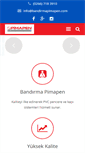 Mobile Screenshot of bandirmapimapen.com