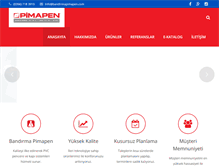 Tablet Screenshot of bandirmapimapen.com